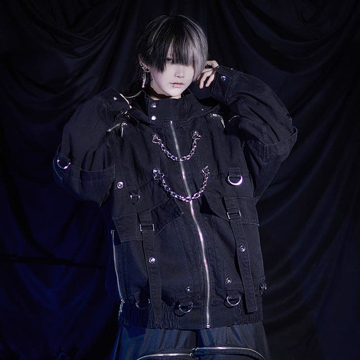 ililil【イルイルイル】自称ラスボスくんとLv 999のジップパーカー 全1