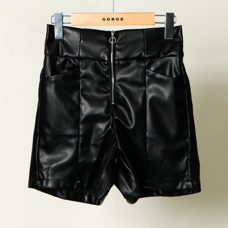 合皮ZIPショートパンツ[品番：GORW0009274]｜GORGE （ゴージ）の