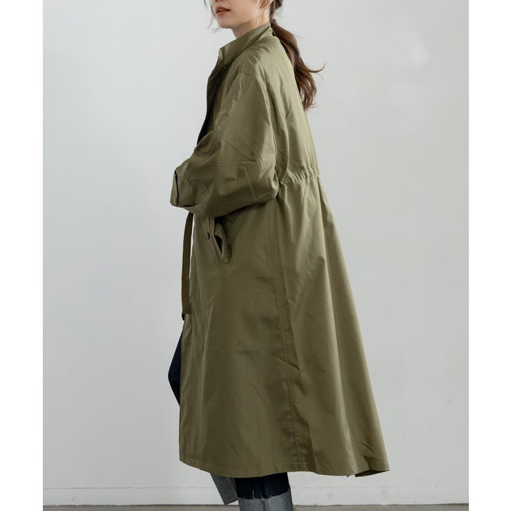 2Wayロング丈 モッズコート ライナー付き[品番：GW000004395]｜Growing