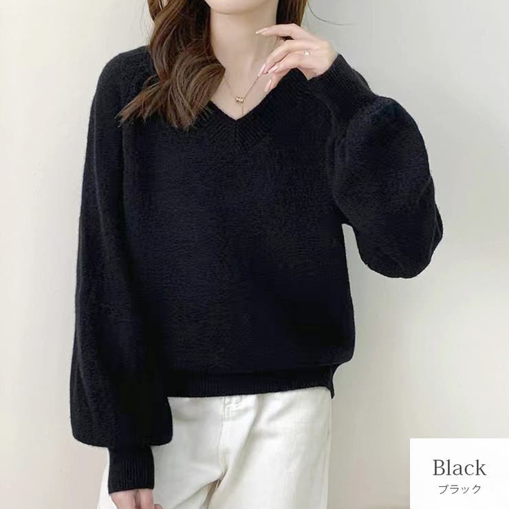 ニット トップス Vネック[品番：JCSW0001846]｜JOCOSA（ジョコサ）の