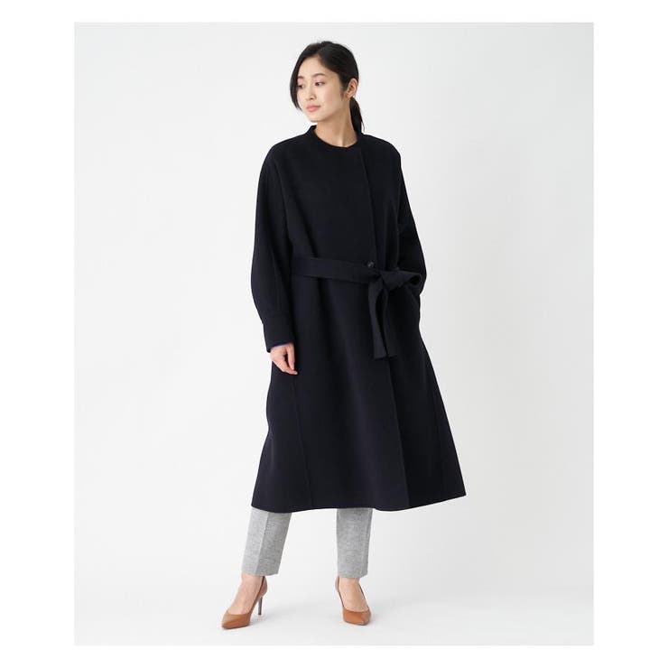 ダブルフェイスロングコート[品番：LAVW0012448]｜LANVIN COLLECTION