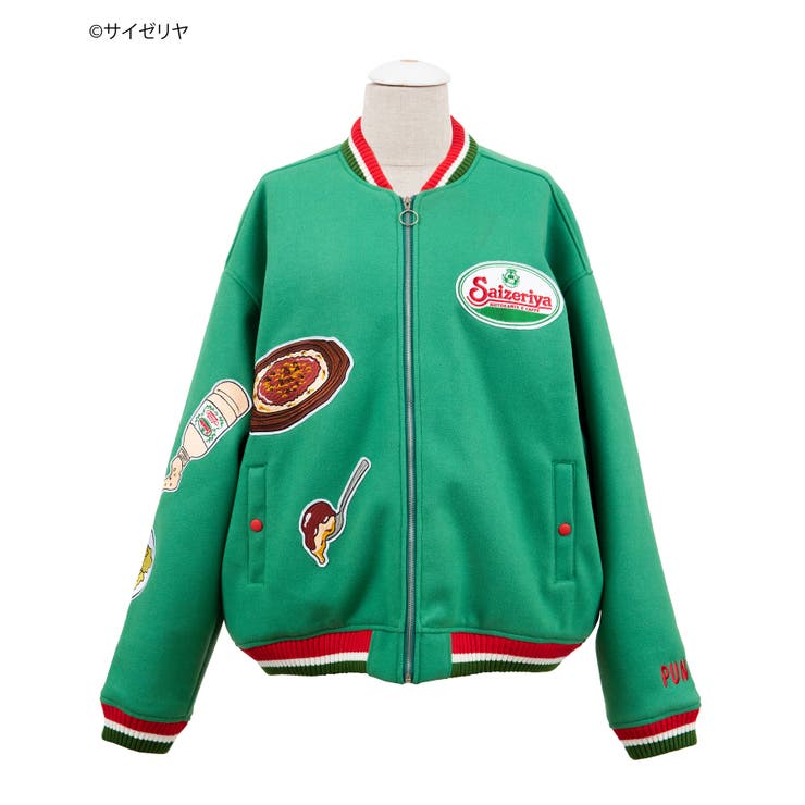 サイゼリヤワッペンブルゾン[品番：PNYW0004035]｜PUNYUS （プニュズ