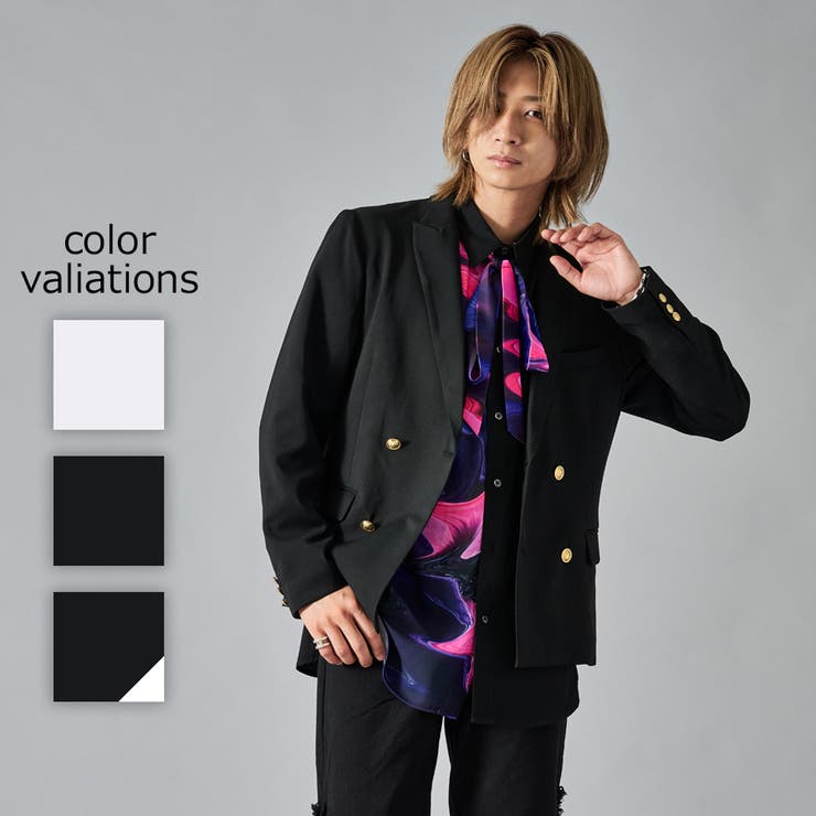 ダブルブレストテーラードジャケット[品番：LEVM0009311]｜REGIEVO
