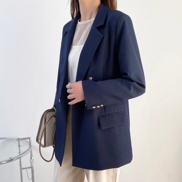 ゴールド4つボタンジャケット[品番：SHNW0010621]｜LADY LIKE （レディ