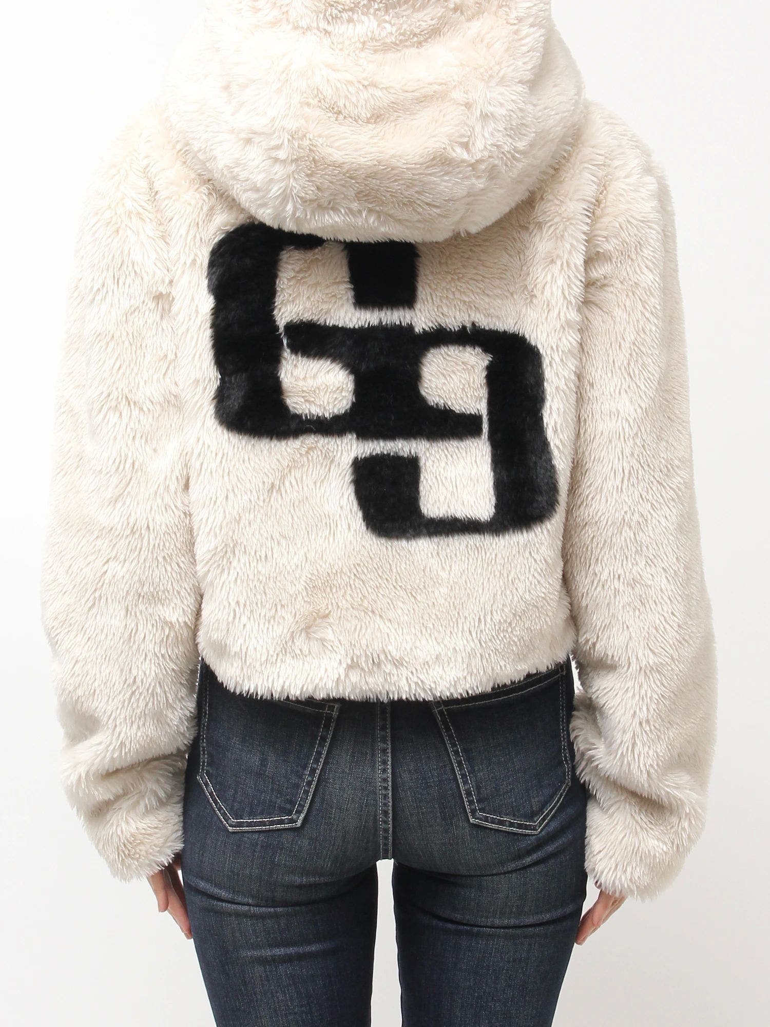 GGエコファーショートフードコート[品番：MKSW0066486]｜GYDA