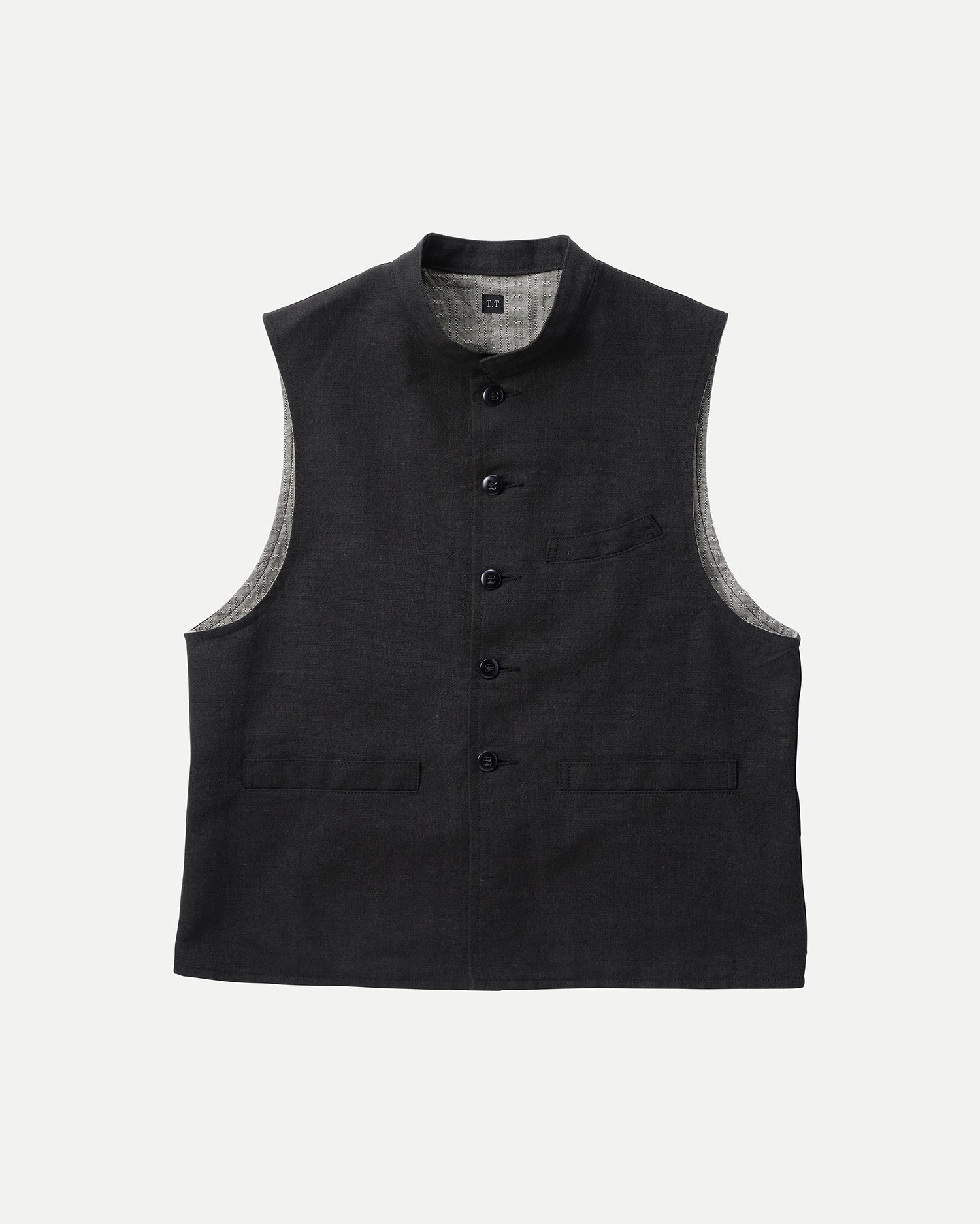 Taiga Takahashi | LOT.107 STAND COLLAR VEST