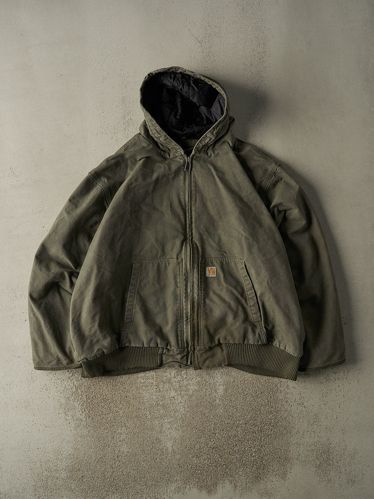 Vintage Y2K Black Carhartt Hooded Active Jacket (XXXL) – Rebalance