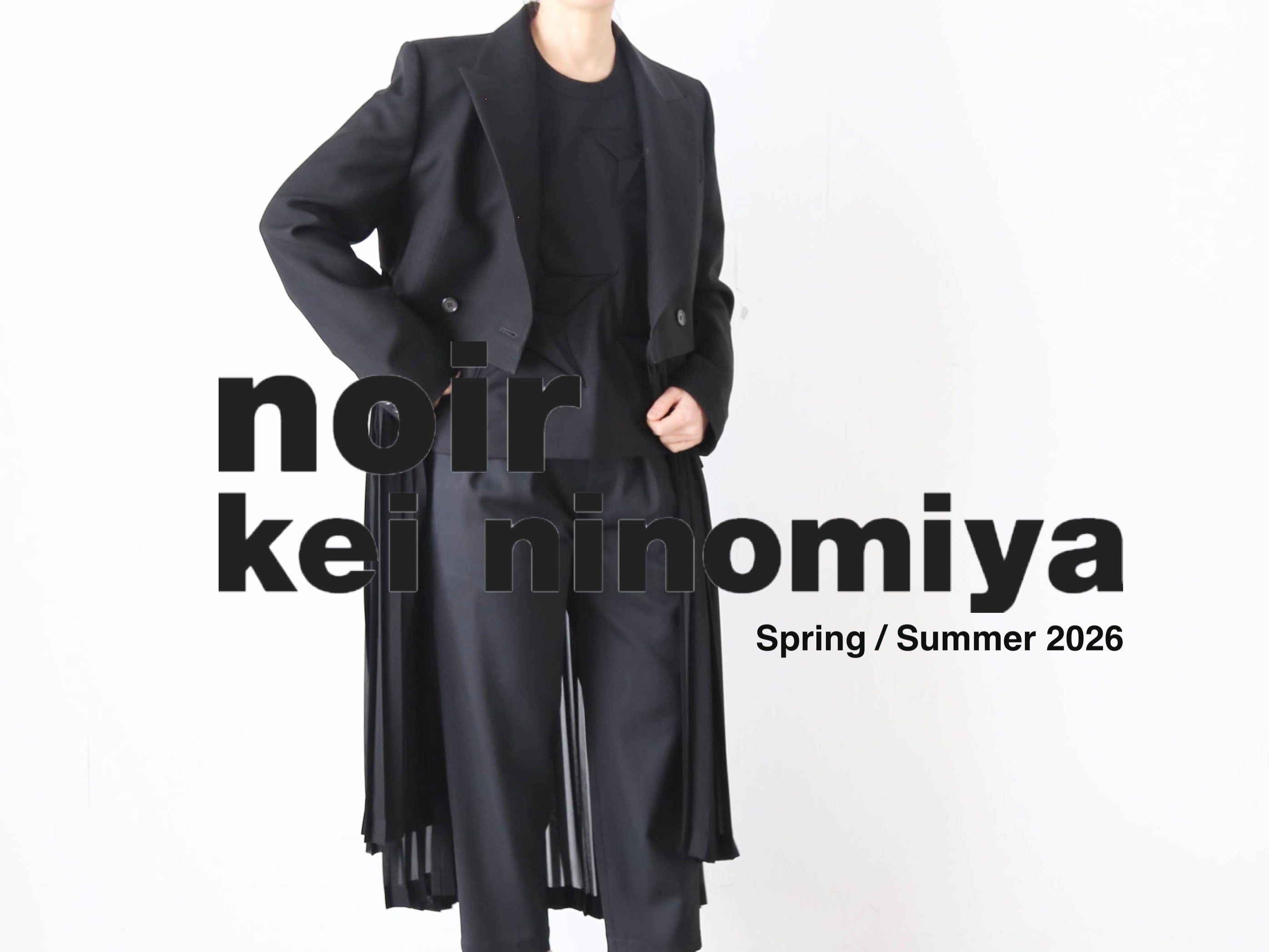 noir kei ninomiya 2026SS入荷開始！ – CREER