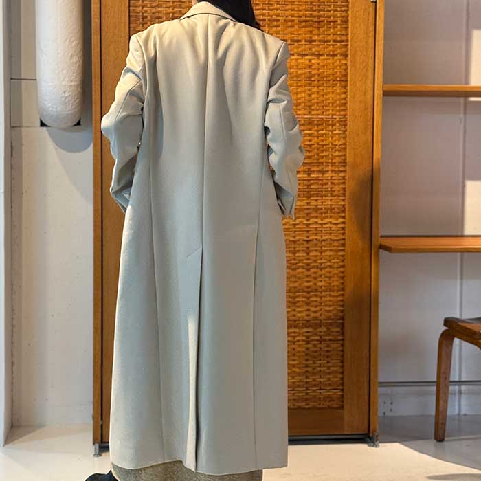 AURALEE】 LIGHT MELTON CHESTERFIELD COAT – ONENESS ONLINE STORE