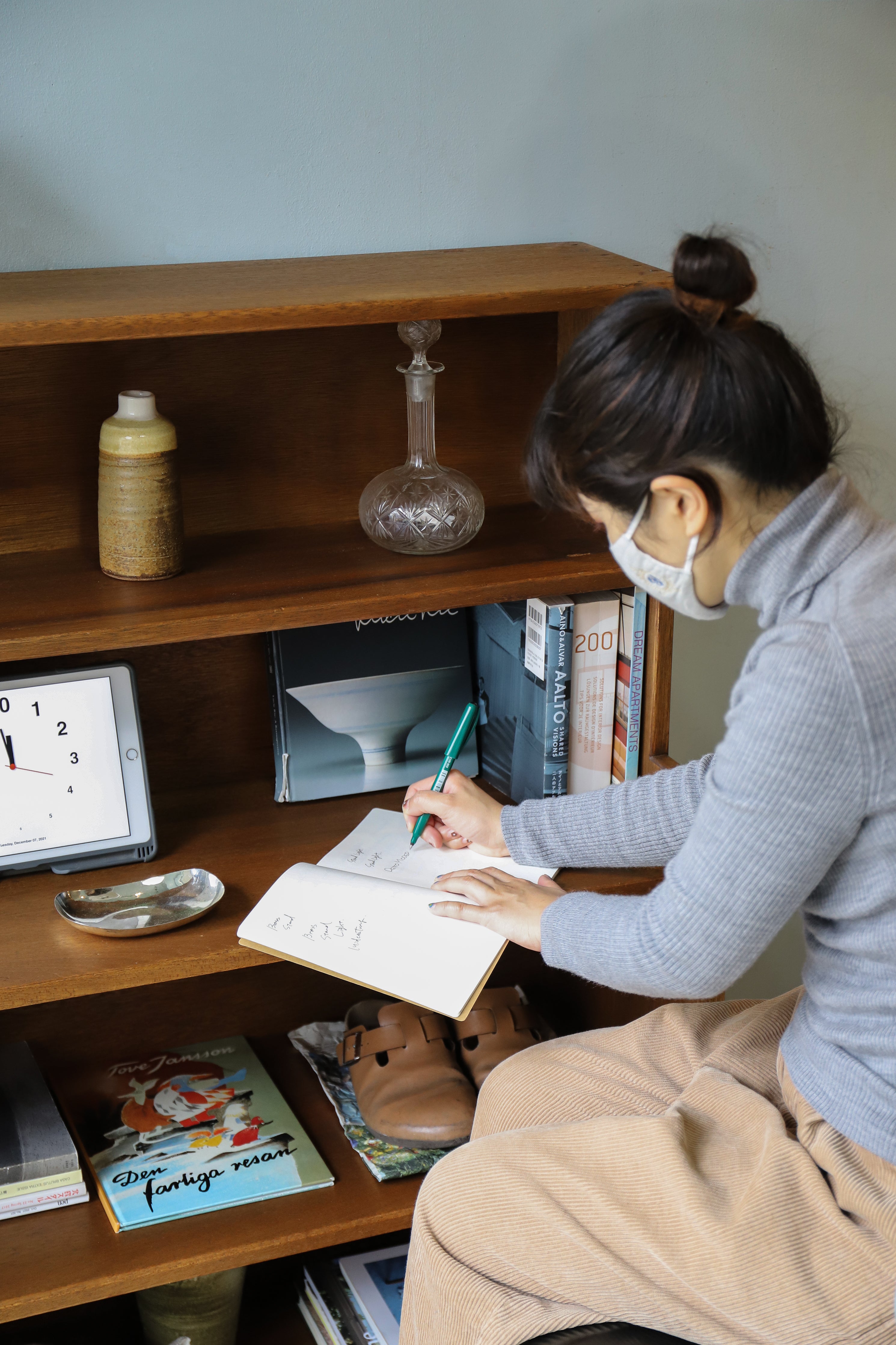 ジャパンヴィンテージ ブックシェルフ 本棚 レトロ 古道具/Retro