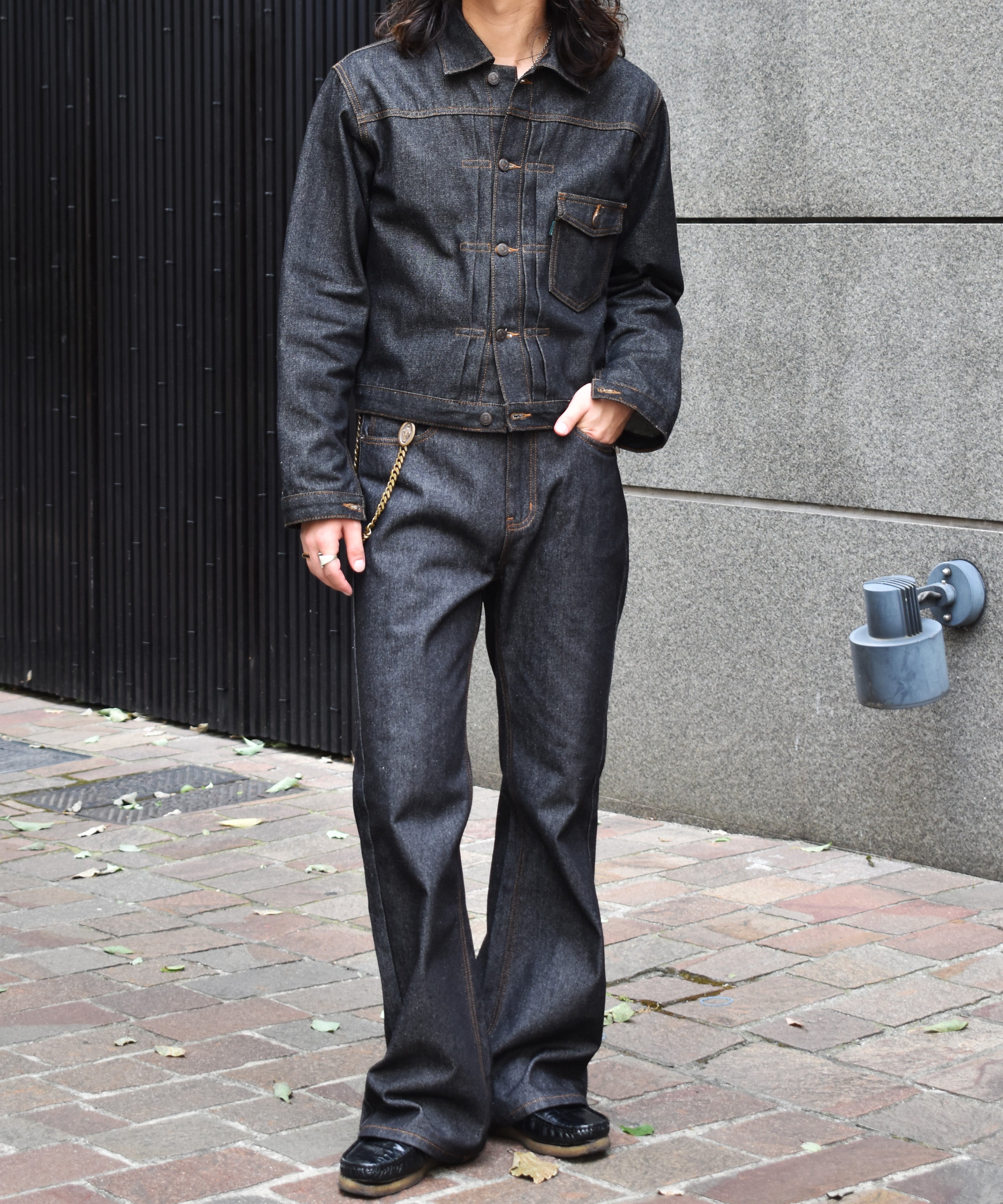 デニムジャケット1st.[Black] – Noen