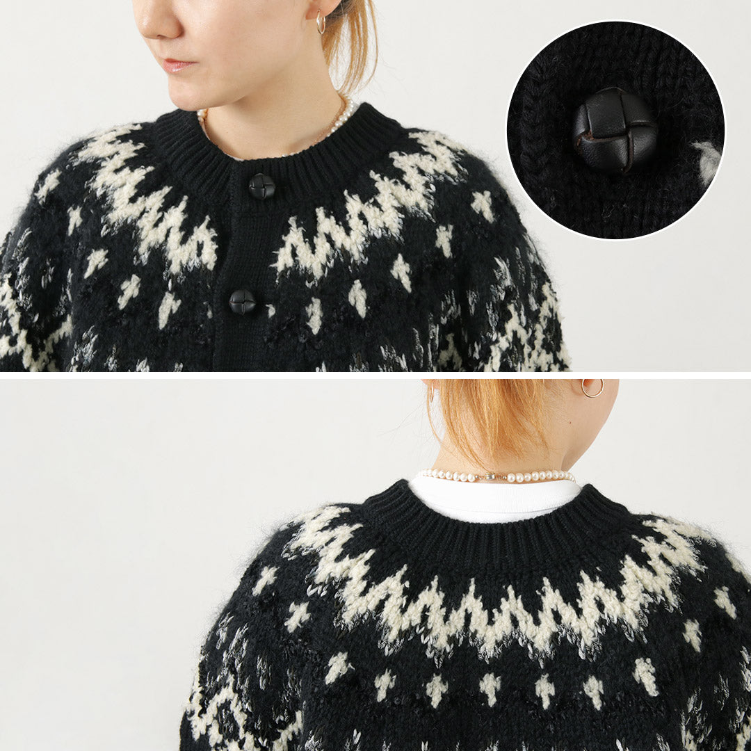 COOHEM（コーヘン） ノルディックニット カーディガン｜ROCOCO ONLINE