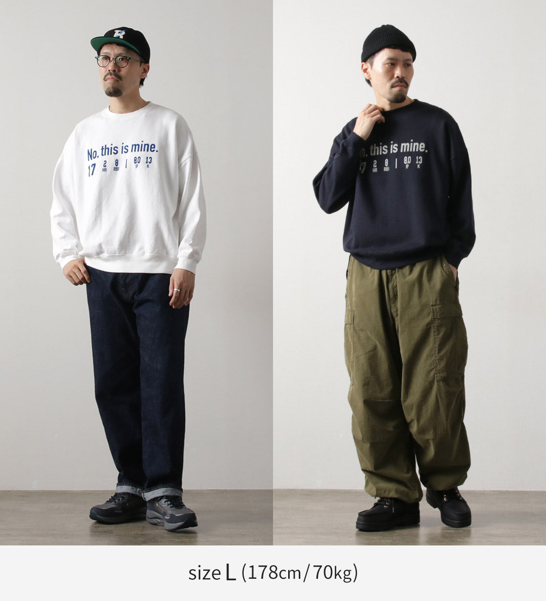 JHANKSON（ジャンクソン） 別注 NO THIS IS MINE スウェット / メンズ