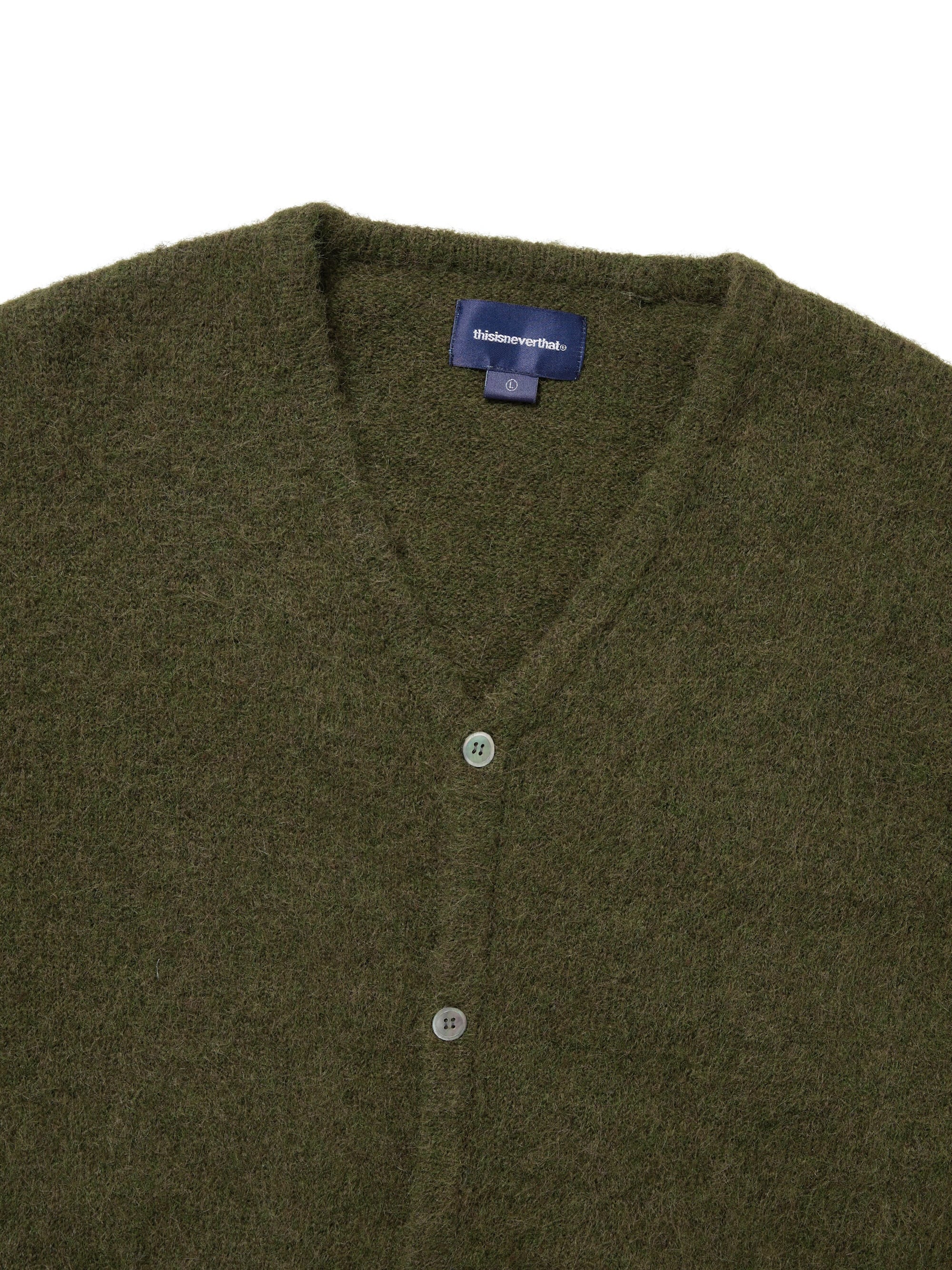 Hairy Knit Cardigan - thisisneverthat®