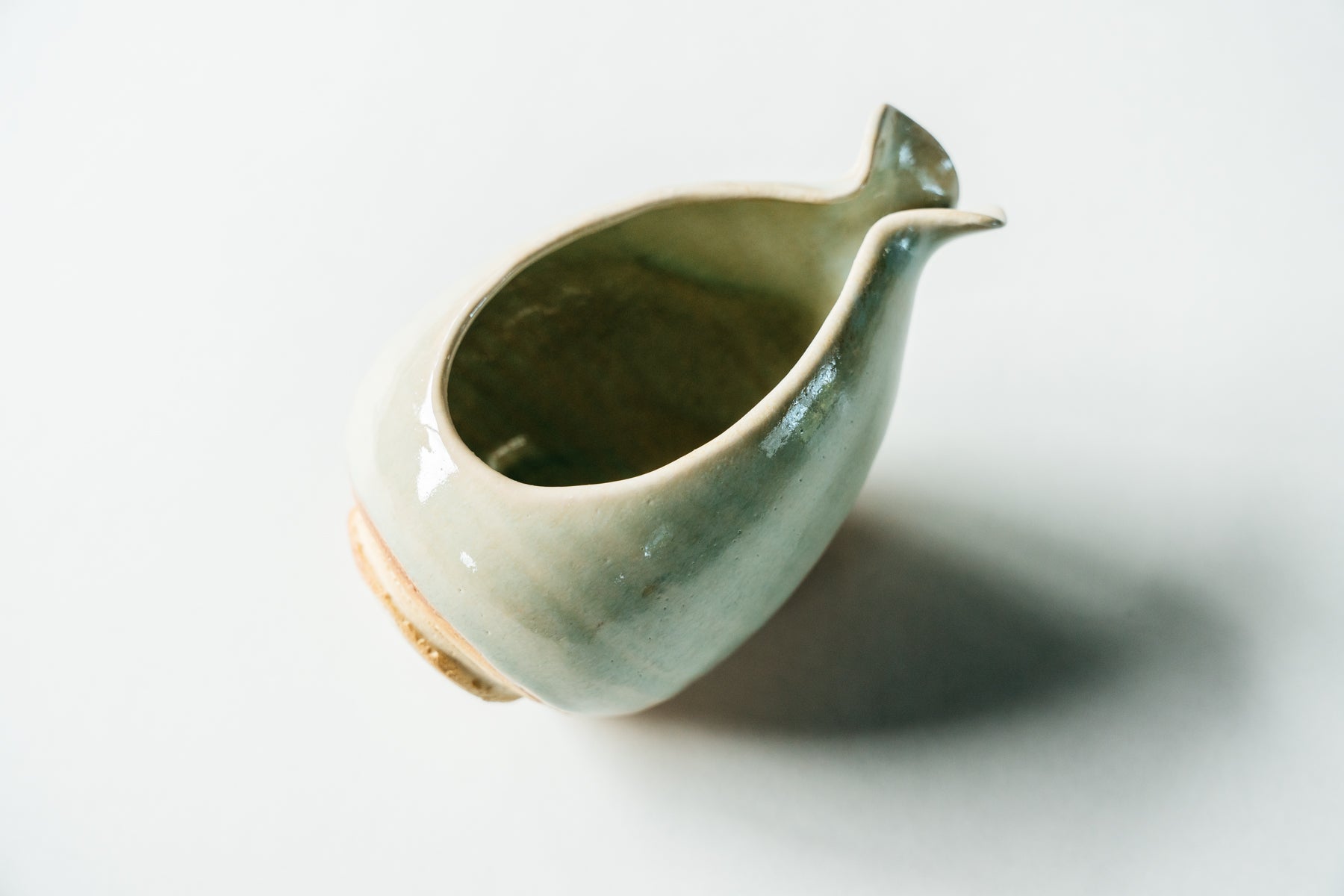 赤膚焼窯元 尾西楽斎】酒器 萩釉片口｜【ならわし narawashi】｜送料無料