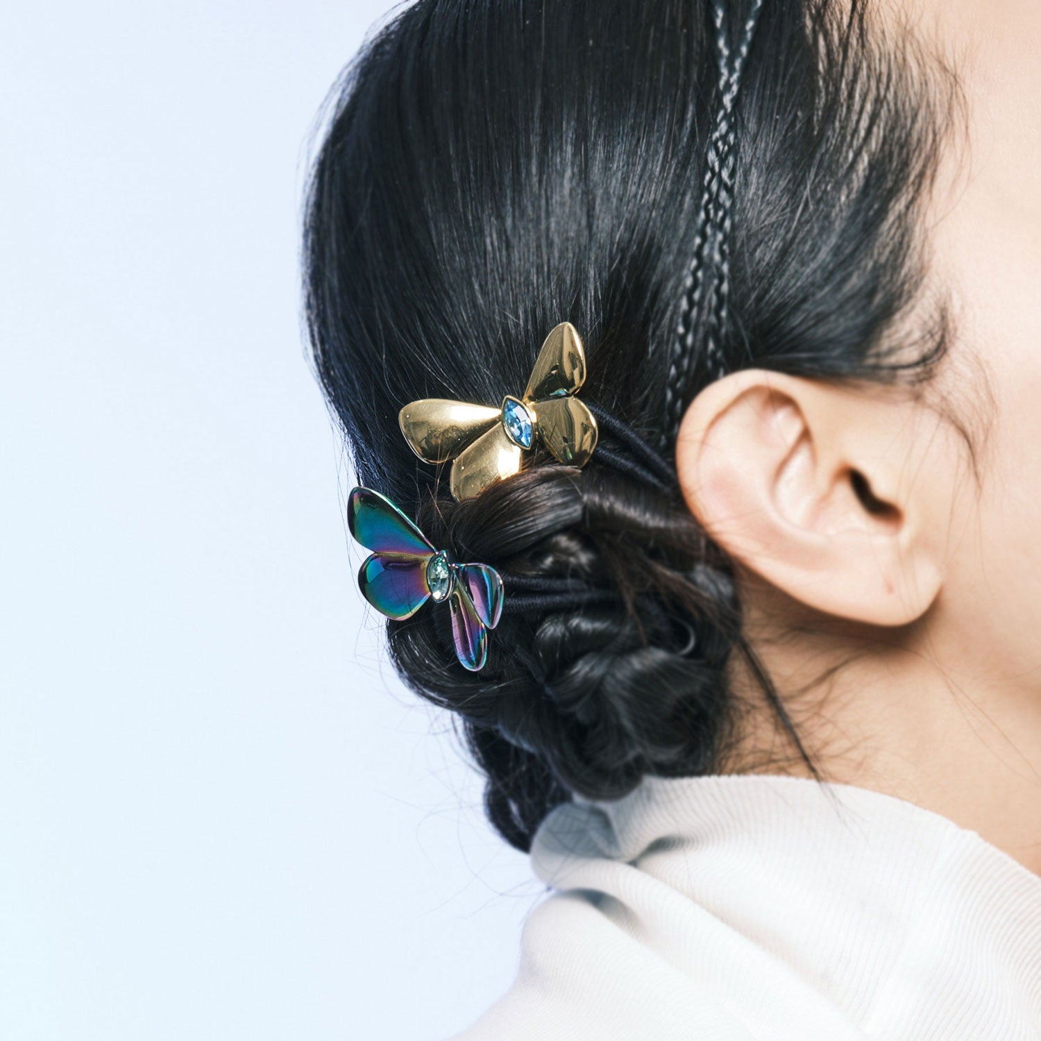 Metal Butterfly Pony | THE HAIR BAR TOKYO