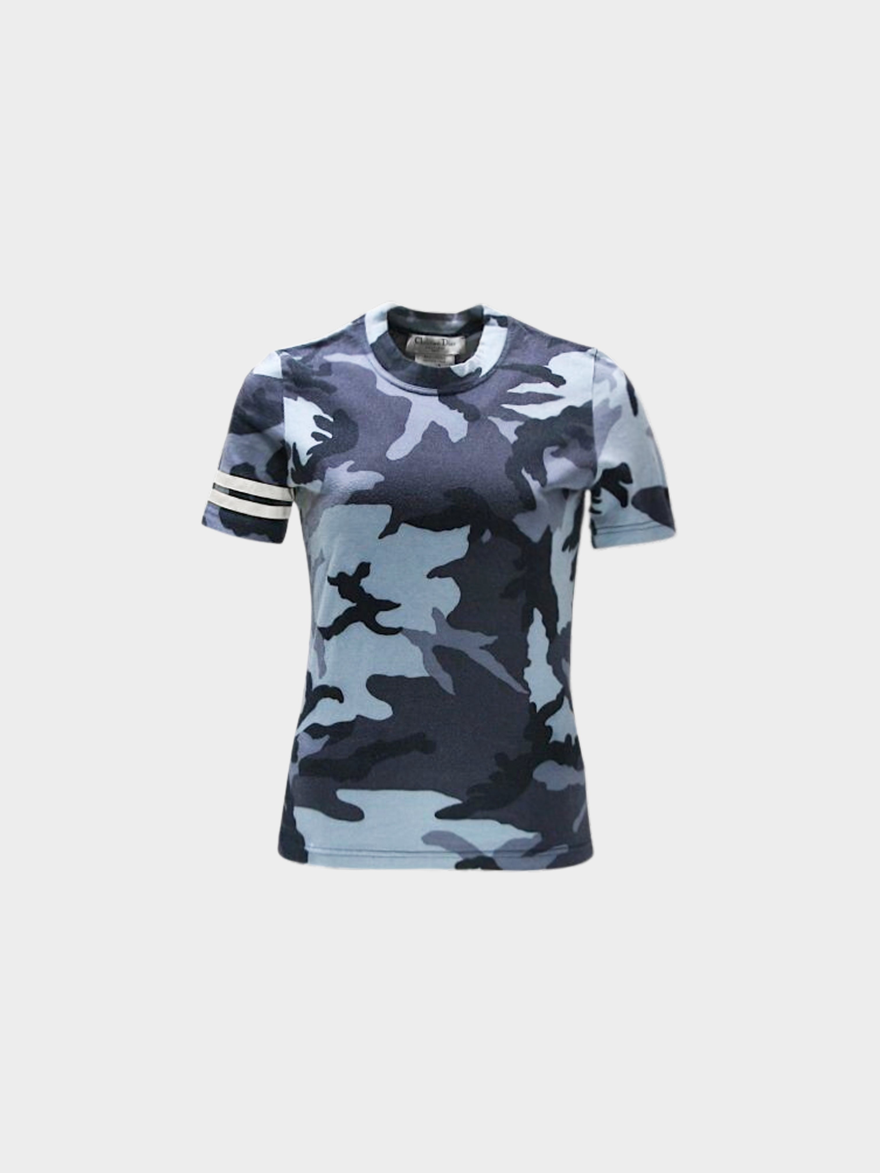 Christian Dior 2000s Graffiti Camouflage T-Shirt