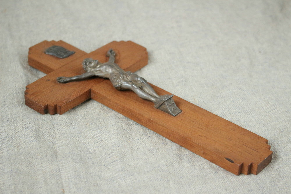 キリスト像の十字架（25x13.5cm） フランスアンティーク – チェルシー