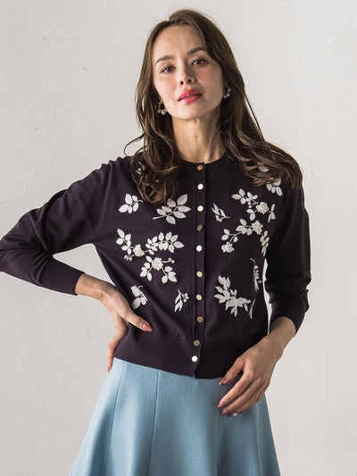 Viaggio Blu ブラック レーススリーブ M Viaggio Blu ブラック レース