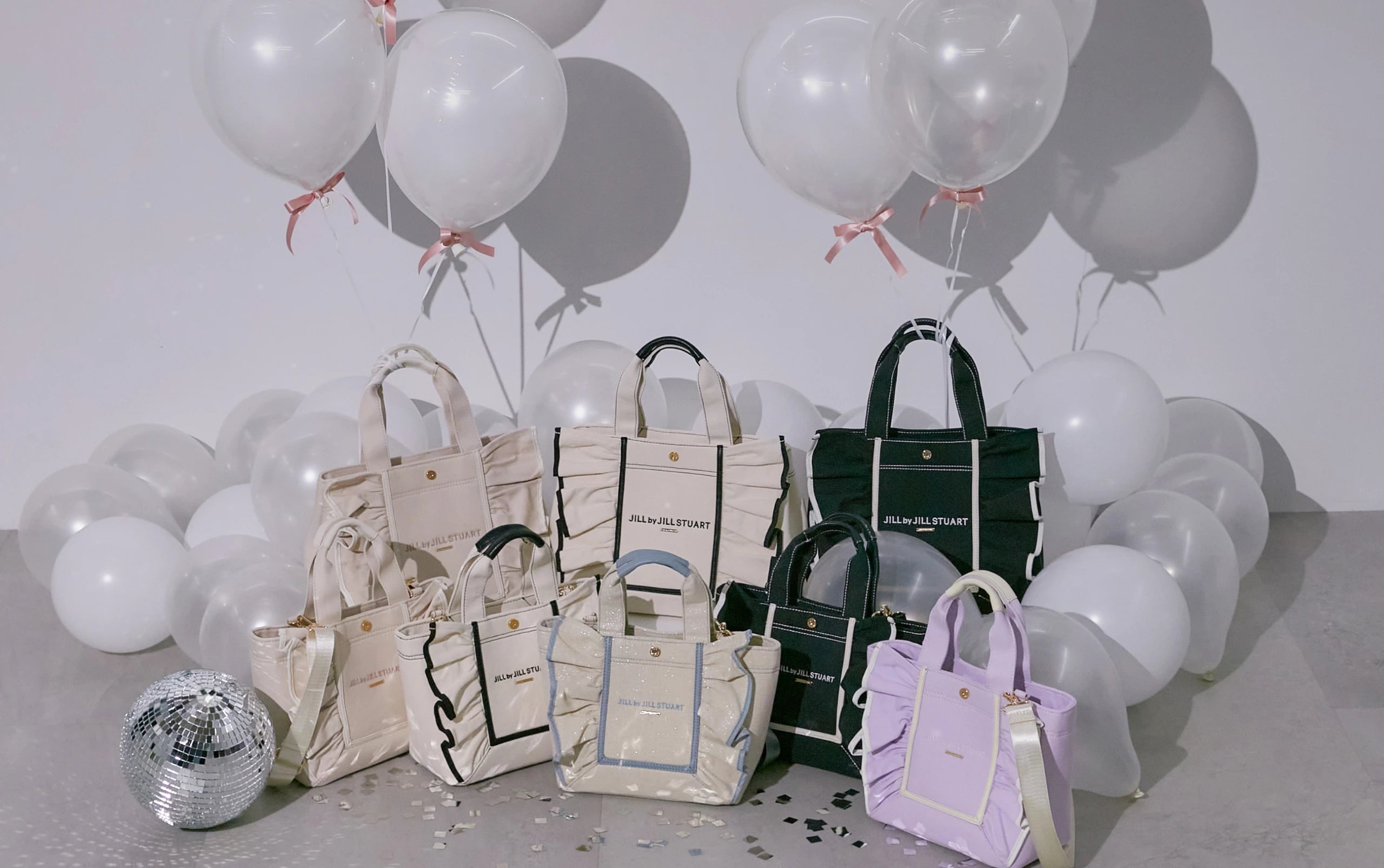 Nice to meet you! FRAME FRILL TOTE｜JILL by JILL STUART｜ ｜【公式