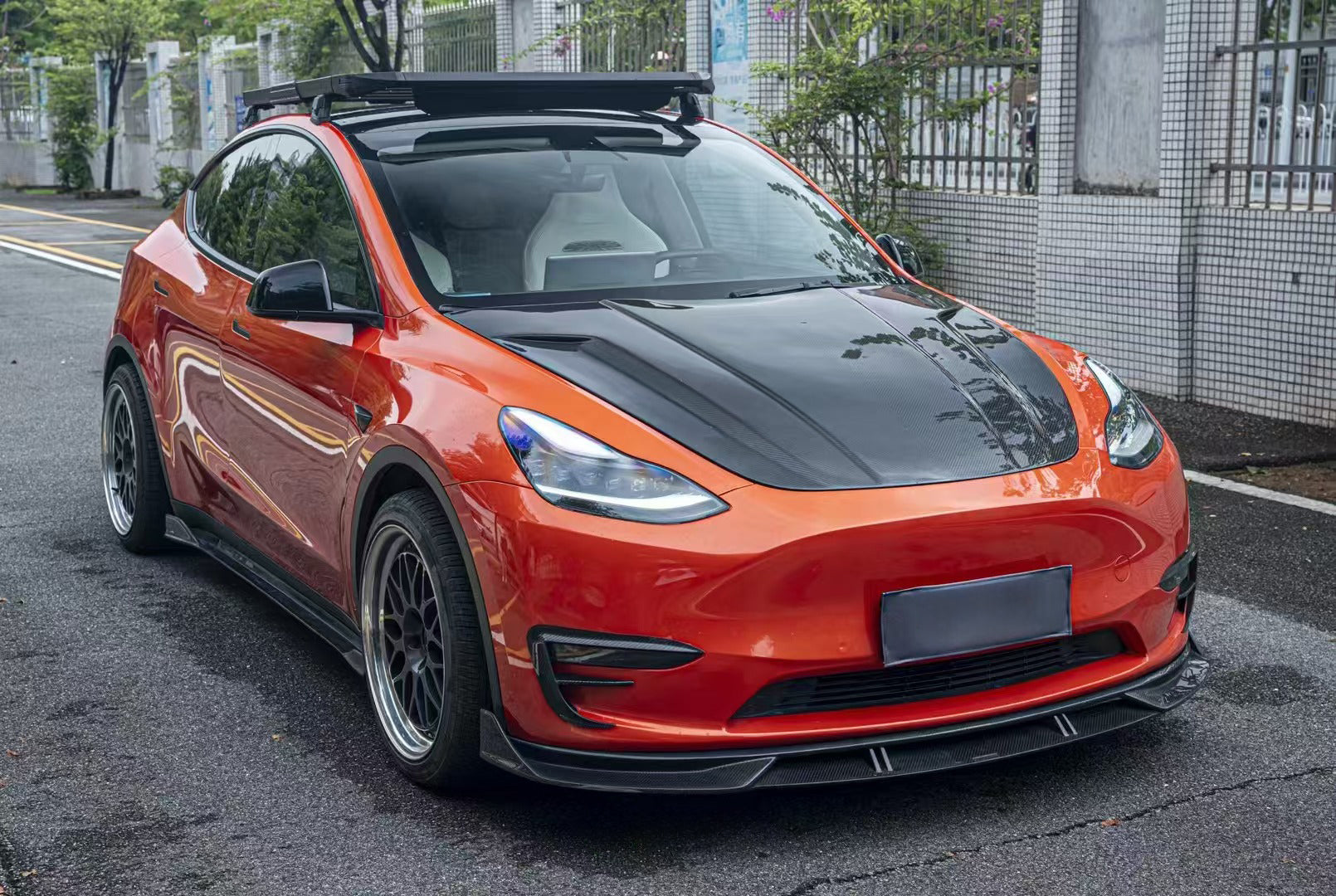 TESERY ルーフラックカーゴプラットフォーム テスラ モデルY & モデルY