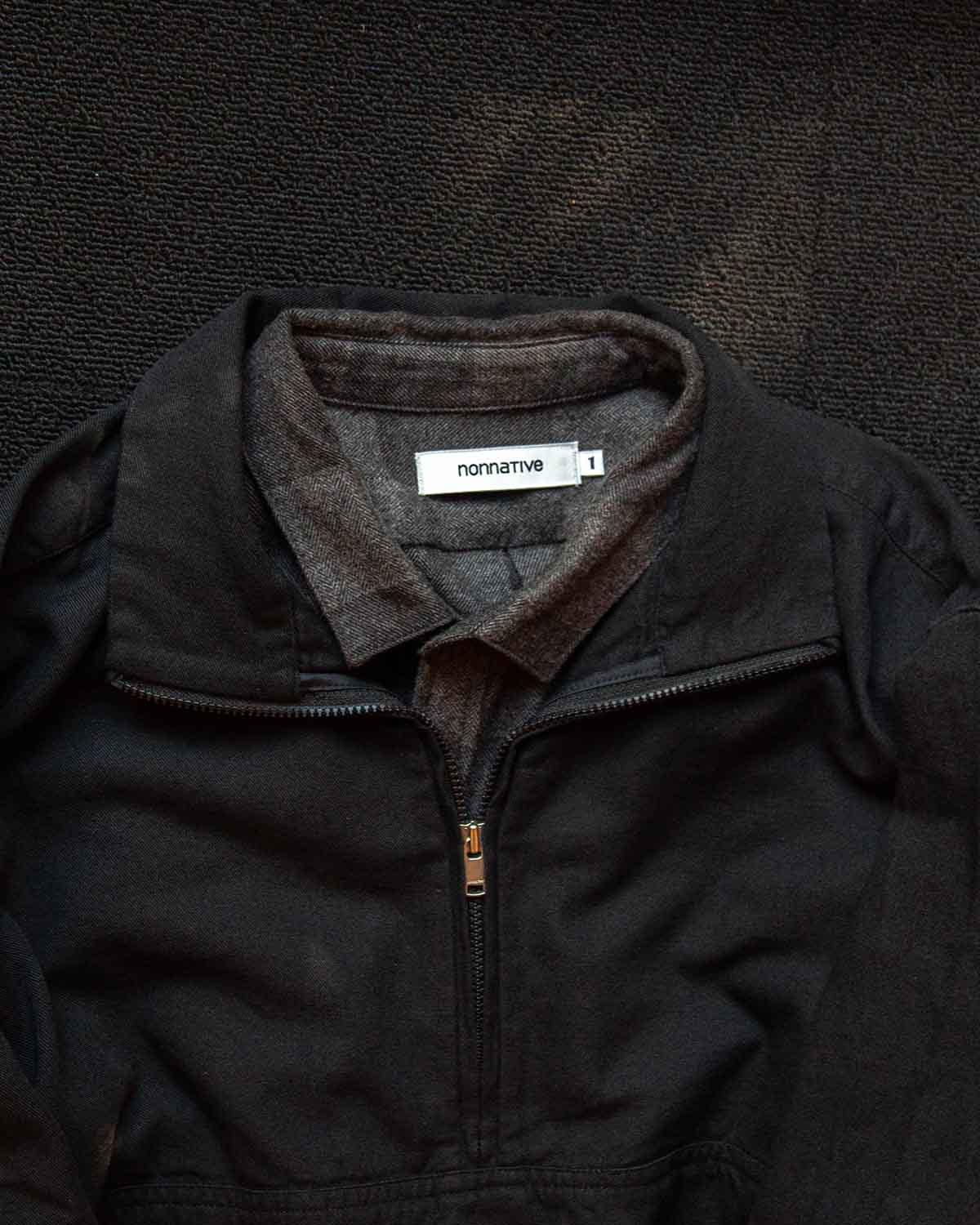 nonnativeのMARINER PULLOVER SHIRT JACKET C/Li TWILL – COVERCHORD