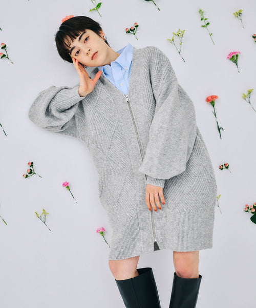 ADAM ET ROPÉ FEMME(アダム エ ロペ ファム) / 【WEB限定】柄ニット