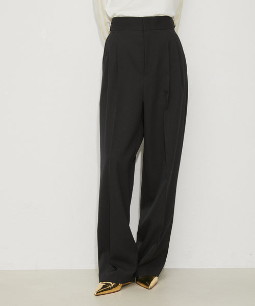 ADAM ET ROPÉ FEMME(アダム エ ロペ ファム) / 【洗える】ウールギャバ