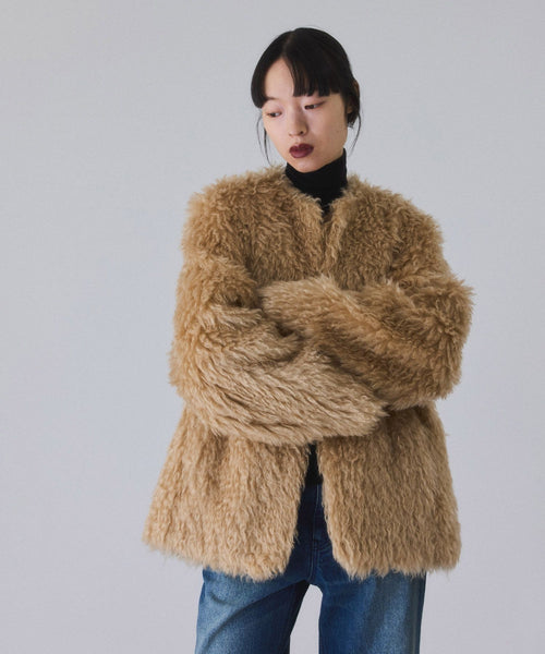 ADAM ET ROPÉ FEMME(アダム エ ロペ ファム) / Steiffファーコート