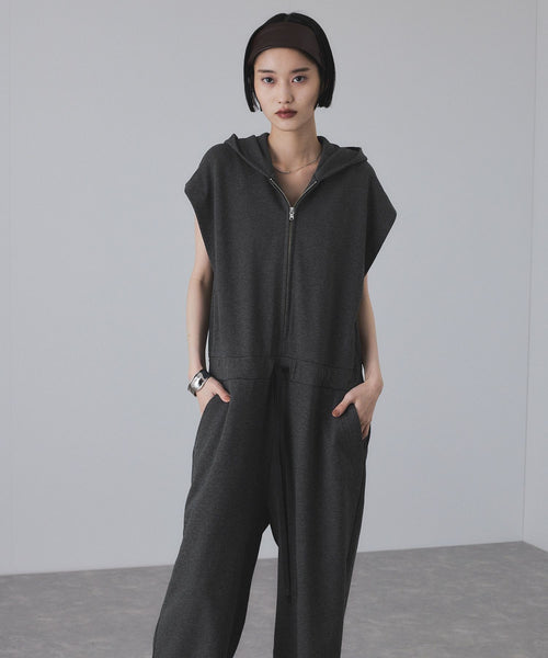 ADAM ET ROPÉ FEMME(アダム エ ロペ ファム) / 裏毛フーディロンパース