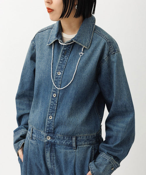 ADAM ET ROPÉ FEMME(アダム エ ロペ ファム) / デニムジャンプスーツ