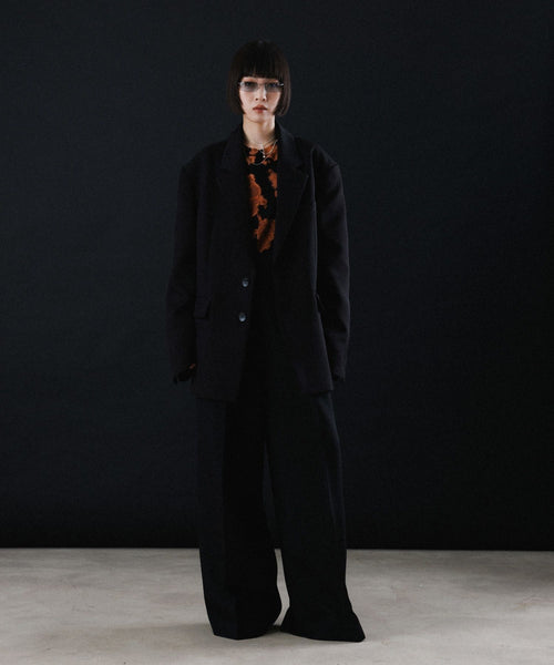 M TO R(ムウ ト アール) / 【SUSTAINABLE】BOXY SINGLE BREASTED