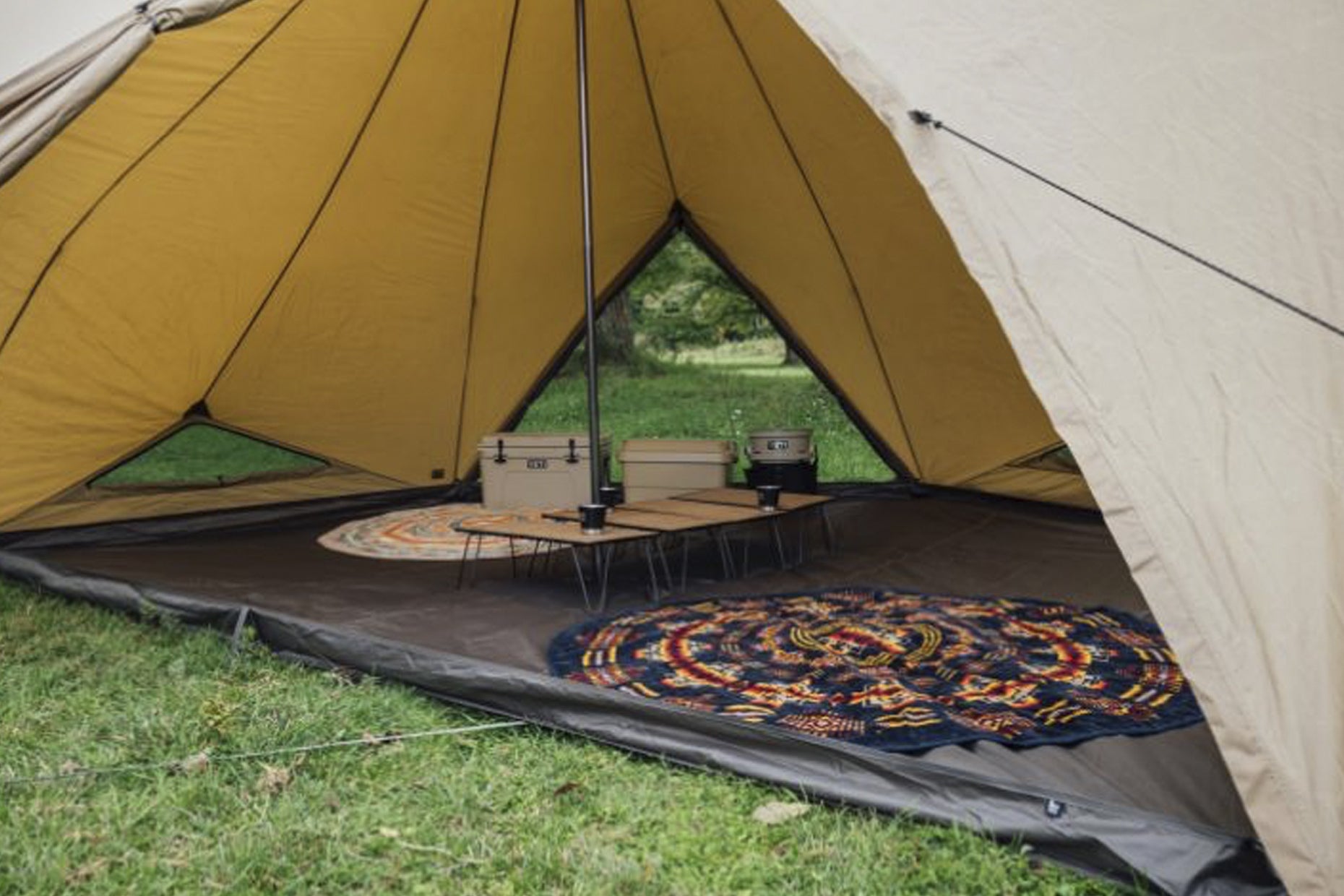 ゼインアーツ ゼクーL 自作グランドシート付き ZANE ARTS ゼクーL