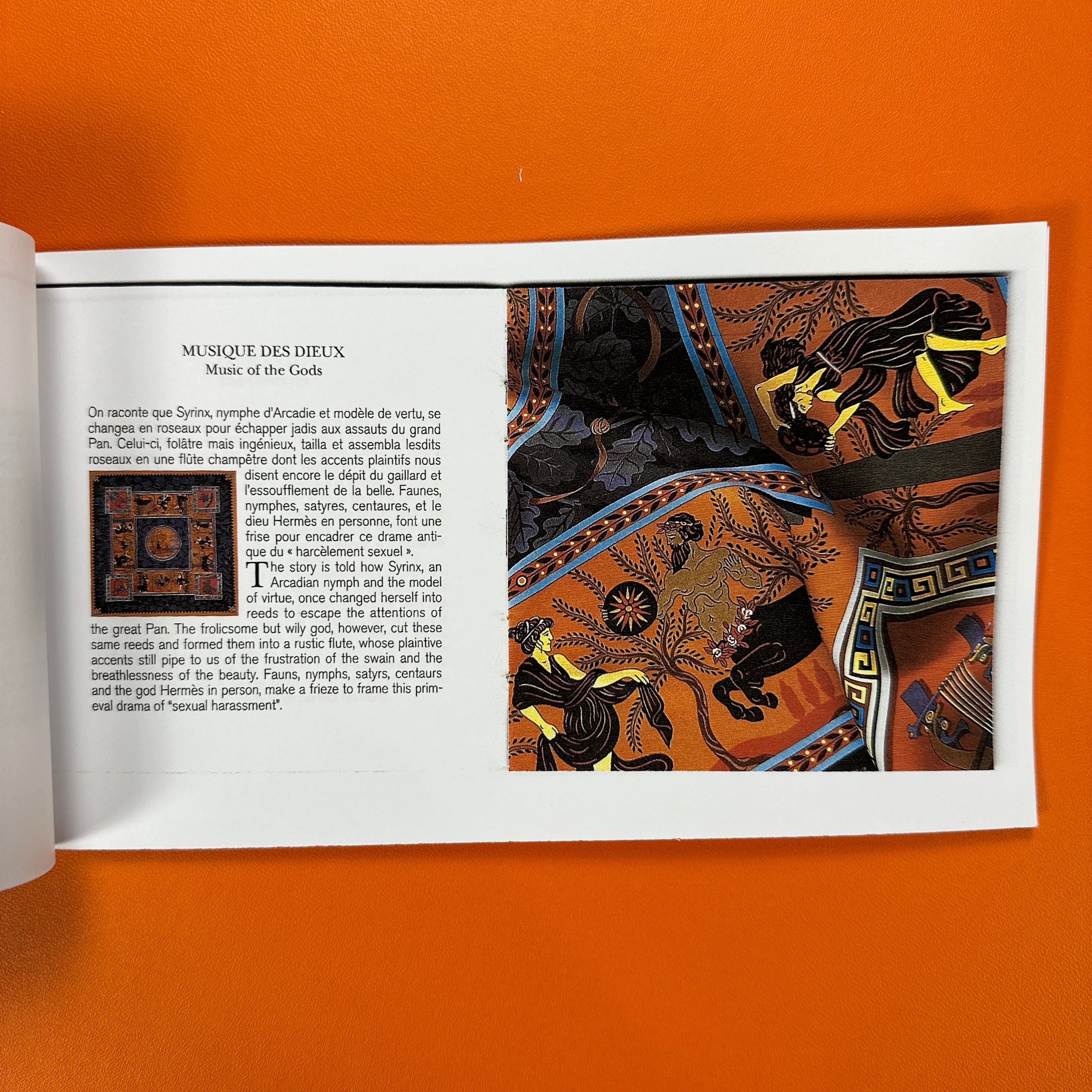 Hermès Musique des Dieux Cashmere Silk 140