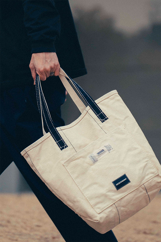 DESCENDANT/COAL BAG TOTE L raregem