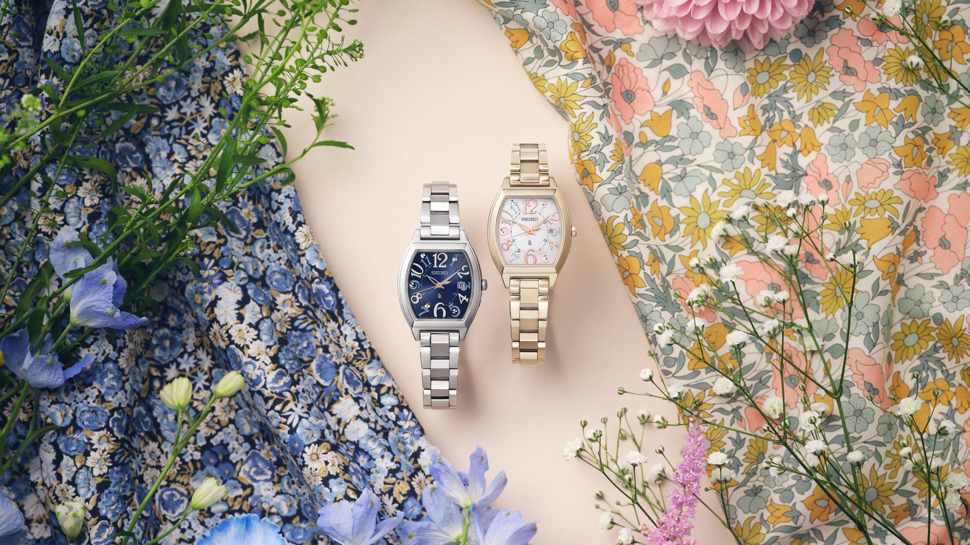 セイコー ルキア＞より、英国発祥のリバティプリントを纏う特別な限定