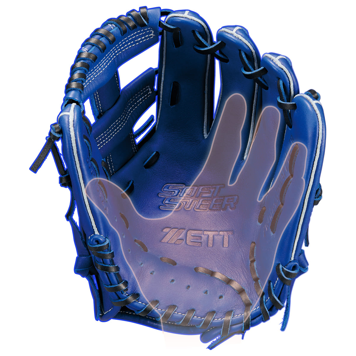 ジュニアソフトグラブ ソフトステア2号 オールラウンド用 サイズ:L