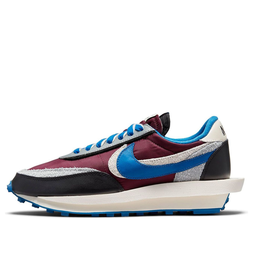 Nike x sacai x Undercover LDWaffle 'Night Maroon Team Royal
