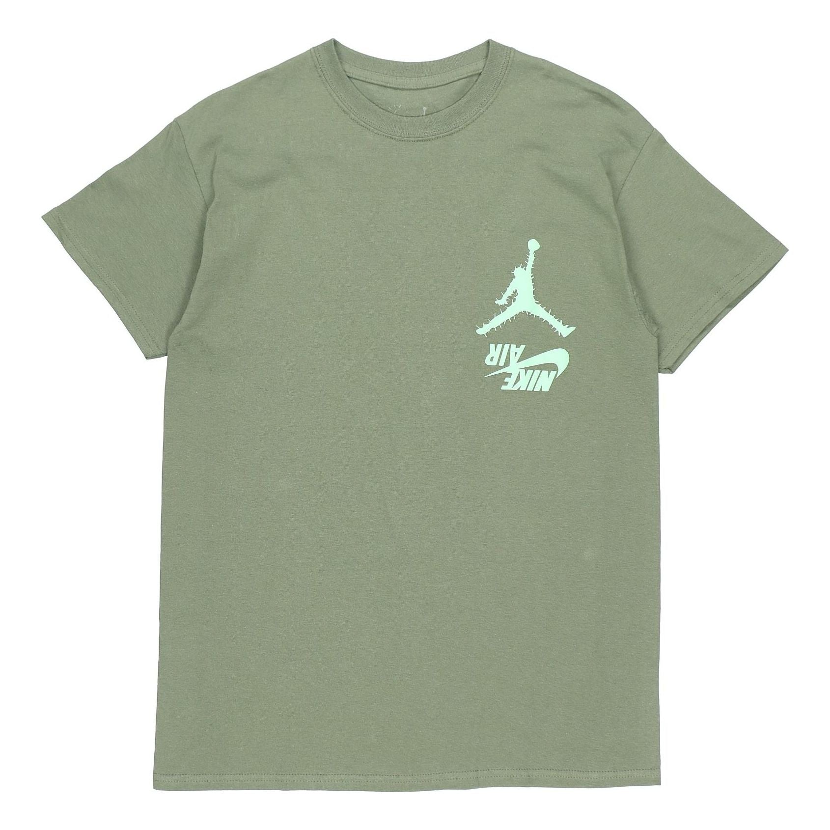 Travis Scott Cactus Jack x Jordan Crossover Pattern Short Sleeve