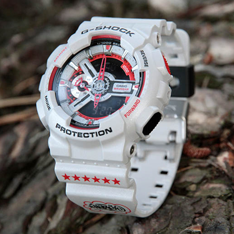CASIO G-Shock Analog-Digital 'White' GA-110EH-8A