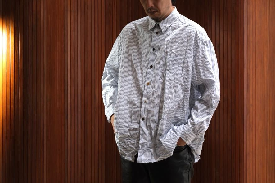 2025 S/S The Crooked Tailor/Narrow collar over square shirt – Lister