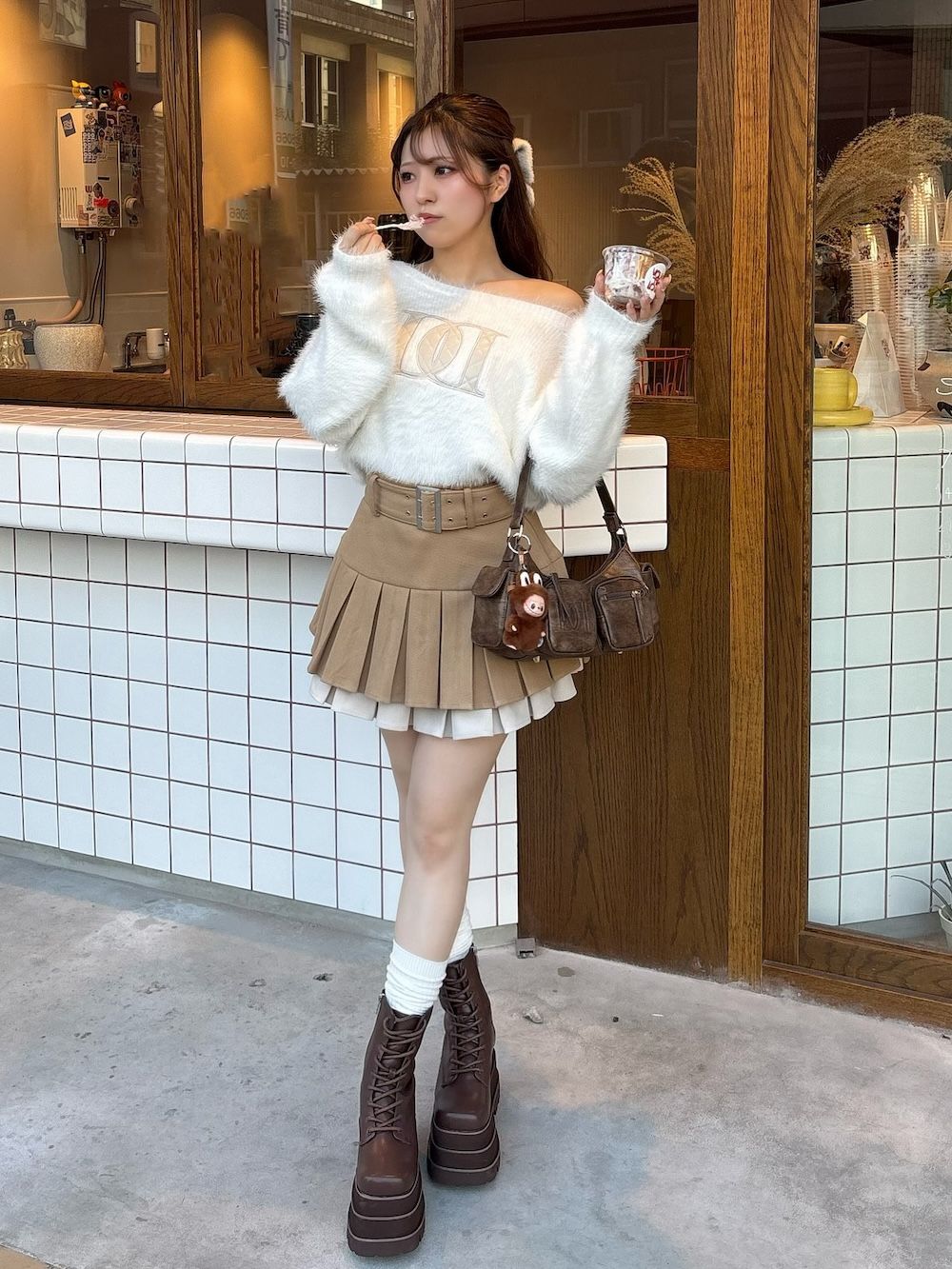 ダブルプリーツミニスカート – Darich (ダーリッチ)