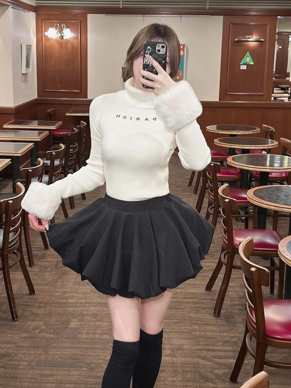 スムースファーリブニットトップス – Darich (ダーリッチ)