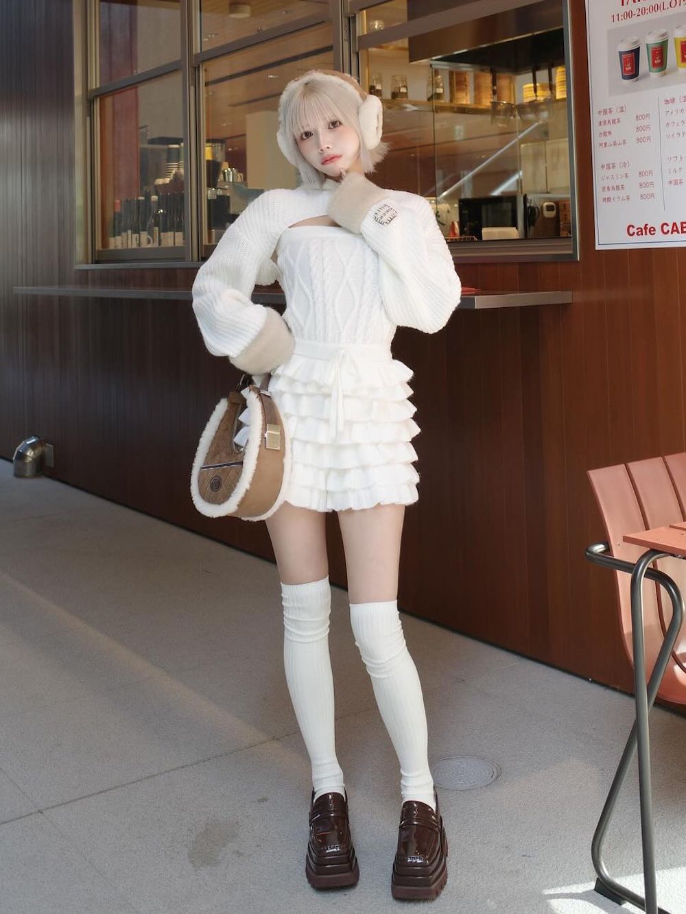 フリルニットコンビネゾン – Darich (ダーリッチ)