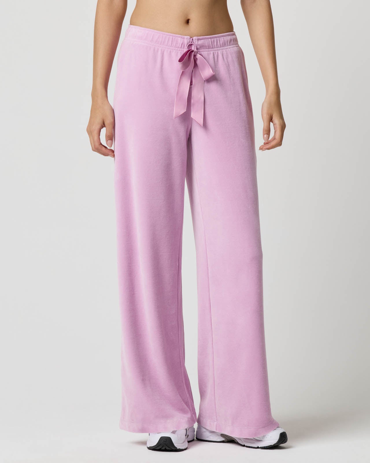 Velour Wide Leg Pant | FBM