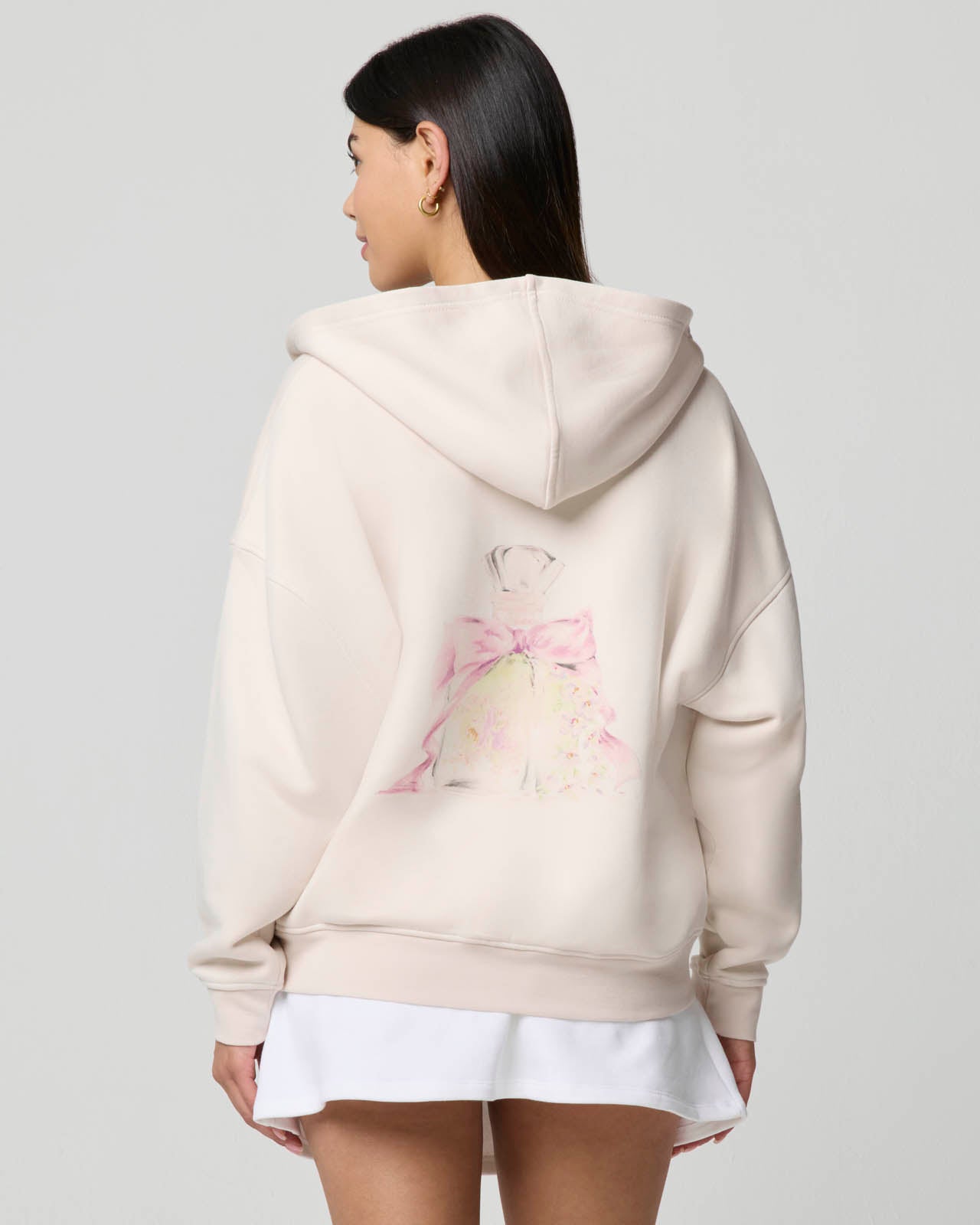 Cozy Crush Forever Oversized Zip Hoodie | FBM