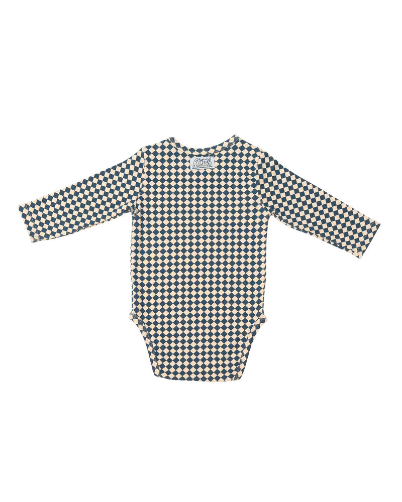 Houseonthehill ボディスーツ(アーガイル)80cm Bodysuit (Argyle