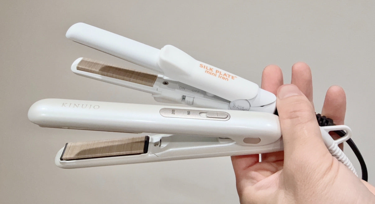 絹女ミニヘアアイロンdeux(ドゥー)を美容師が口コミ評価！旧モデルとの