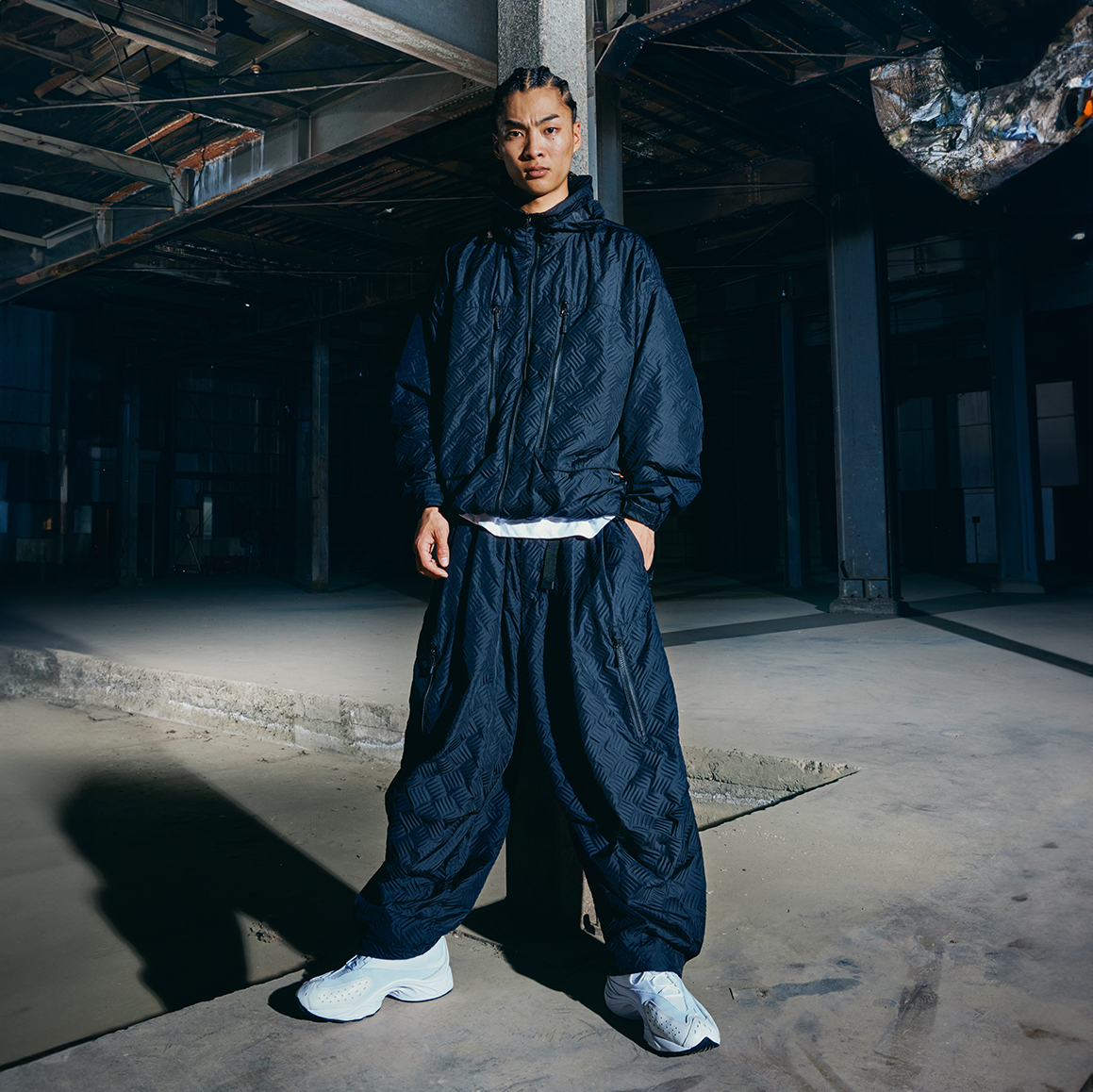 TIGHTBOOTH × BROTURES CHECKER PLATE BALLOON CARGO PANTS