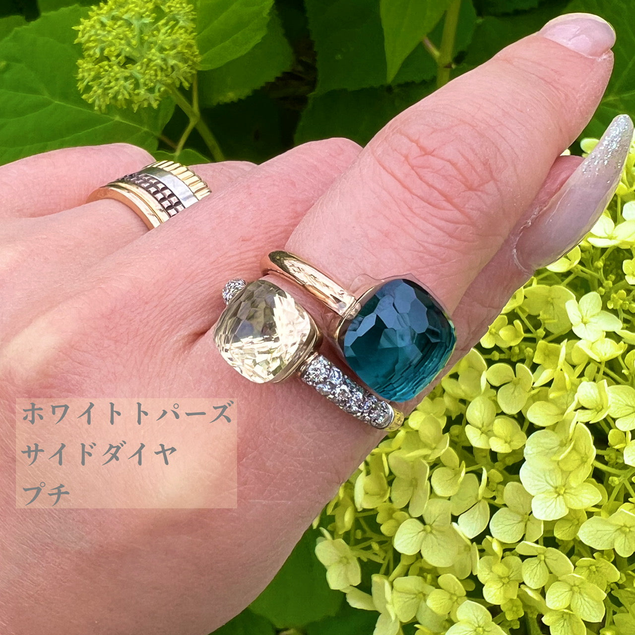 ポメラート】名品ヌードリング💍人気のロンドンブルートパーズにどの